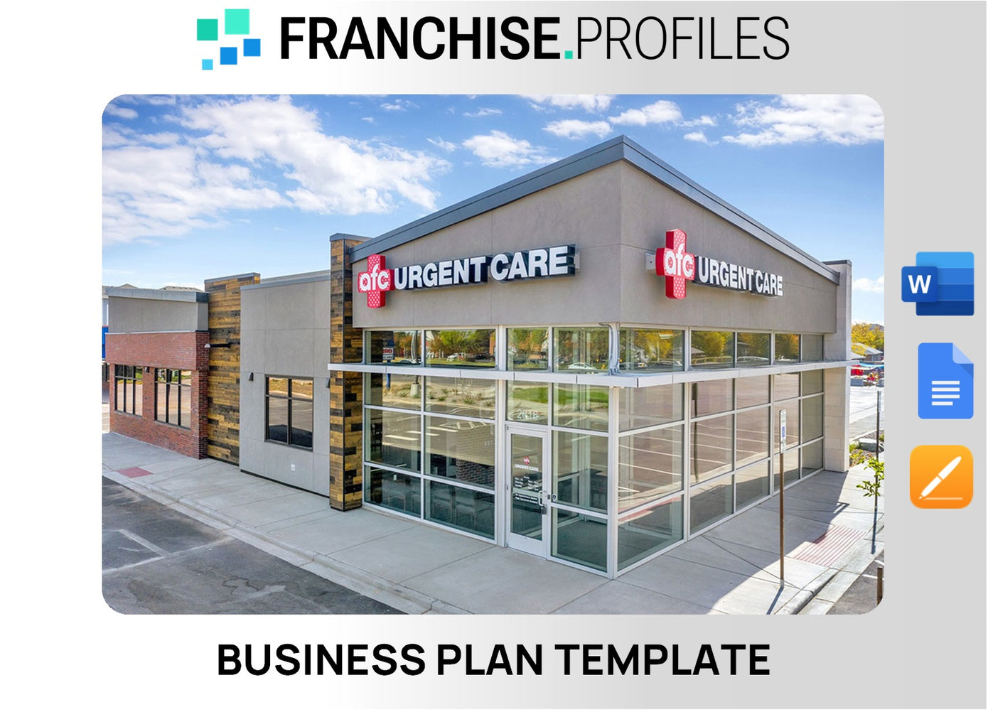 American Family Care Franchise Business Plan Template