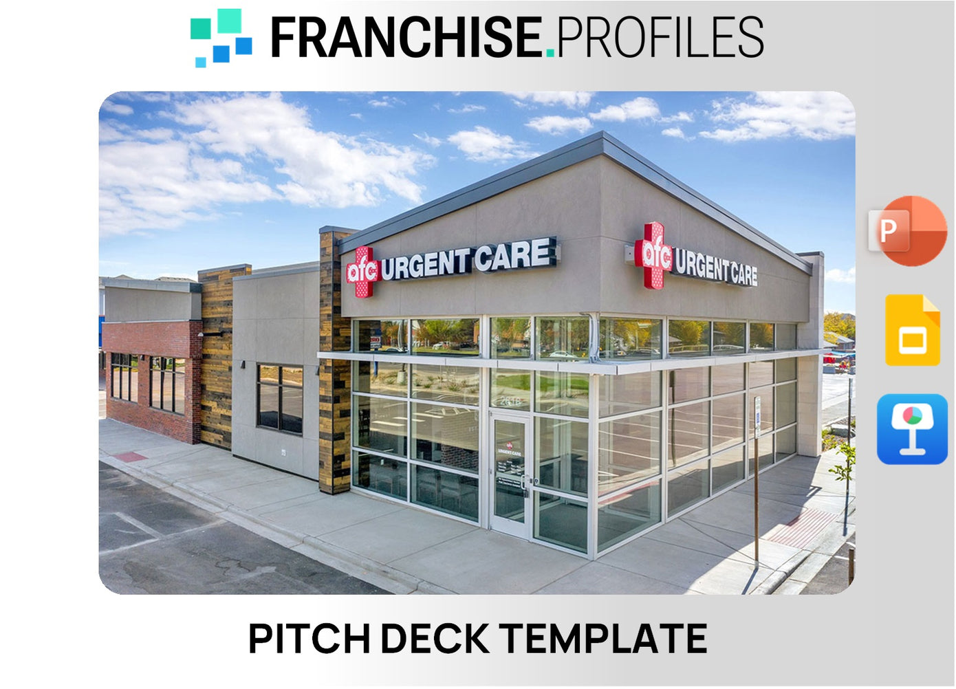 American Family Care Franchise Pitch Deck Template