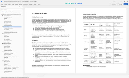 ameriprise financial franchise business plan 2