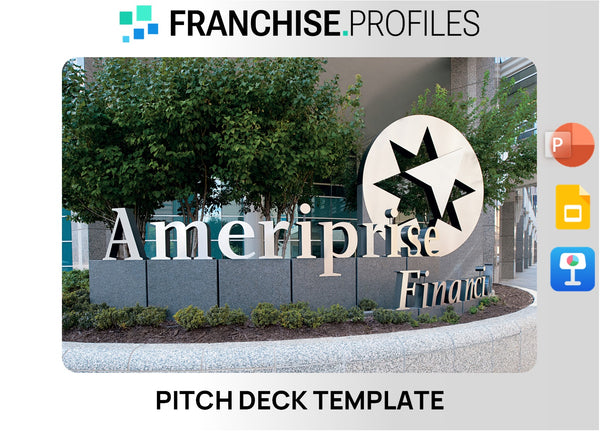 Ameriprise Financial Franchise Pitch Deck Template