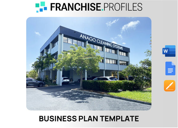 Anago Franchise Business Plan Template
