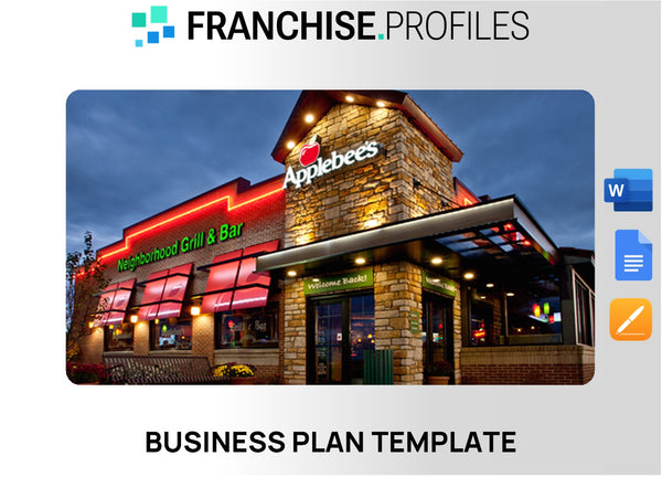 Applebee's Neighborhood Grill & Bar Franchise Business Plan Template