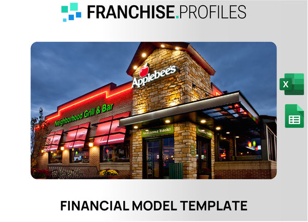 Applebee's Neighborhood Grill & Bar Franchise Financial Model Template
