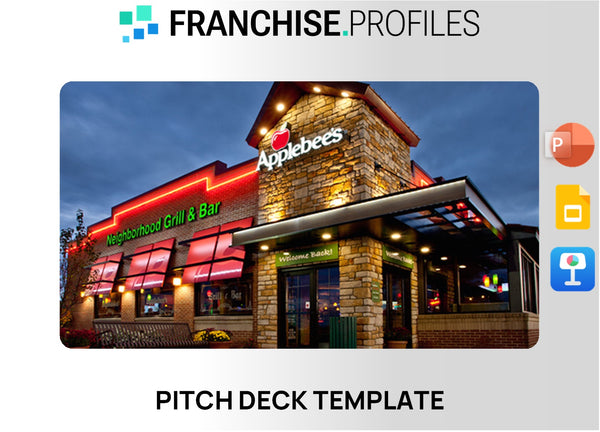 Applebee's Neighborhood Grill & Bar Franchise Pitch Deck Template