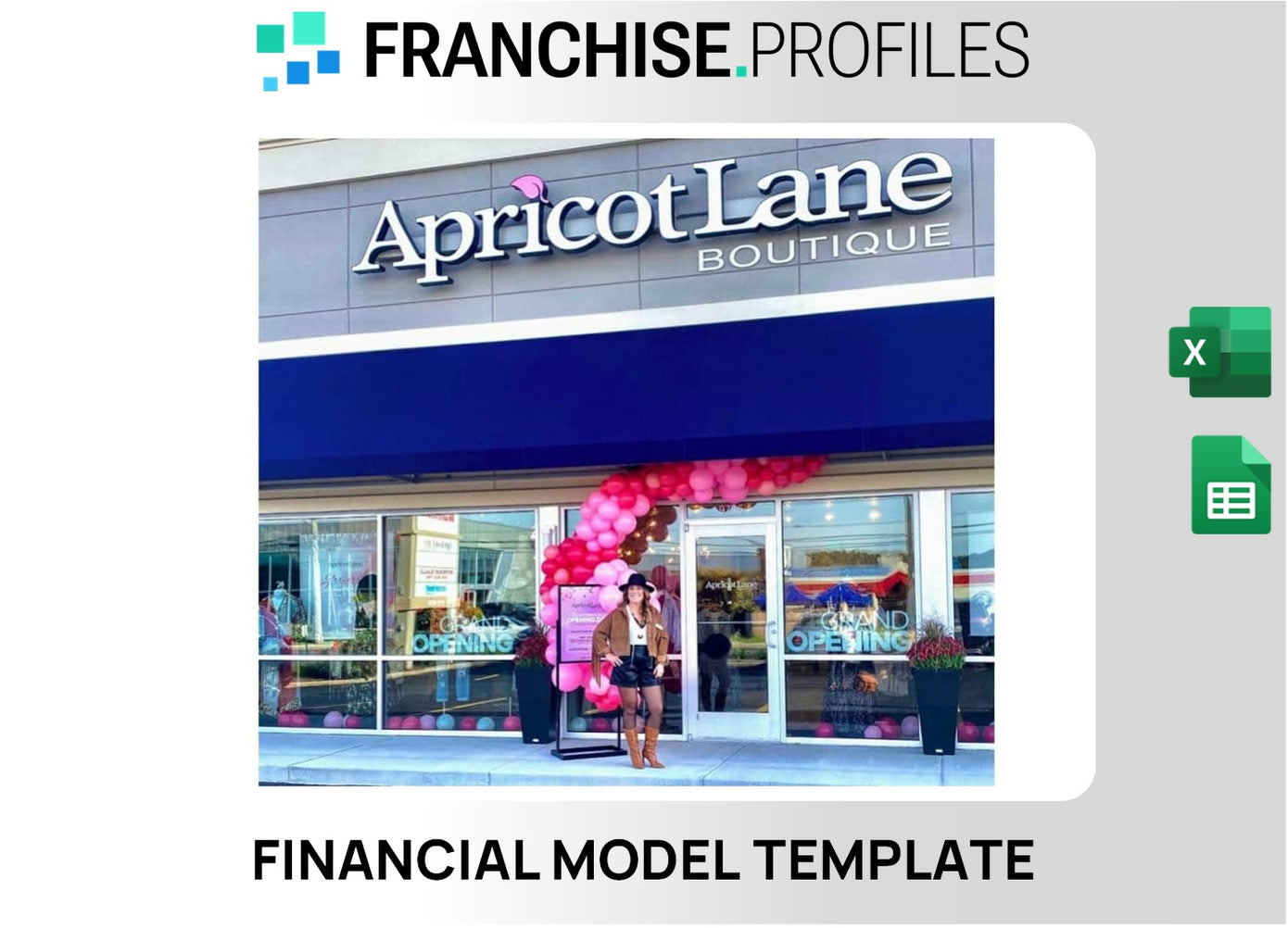 Apricot Lane Franchise Financial Model Template