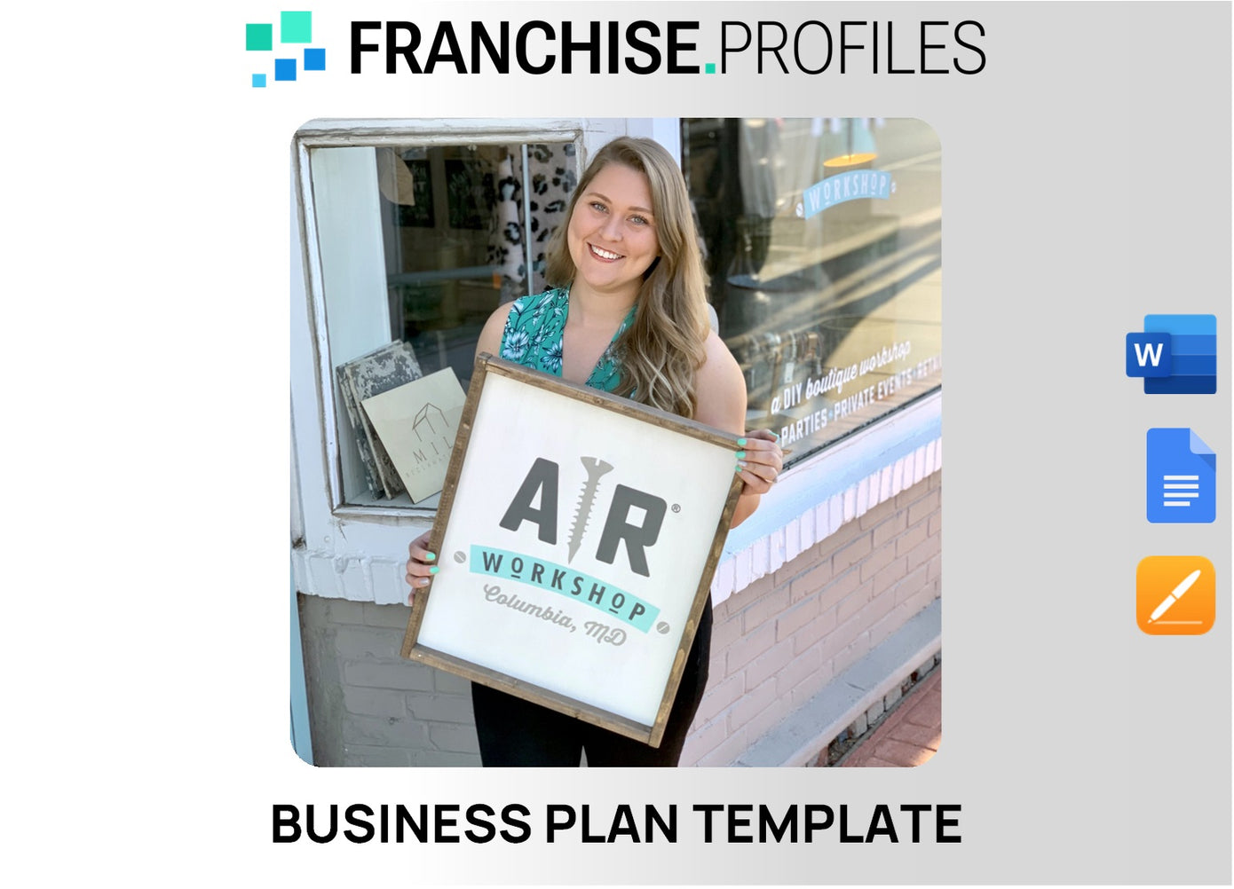 AR Workshop Franchise Business Plan Template