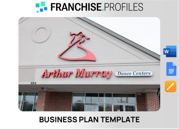 Arthur Murray Dance Studio Franchise Business Plan Template