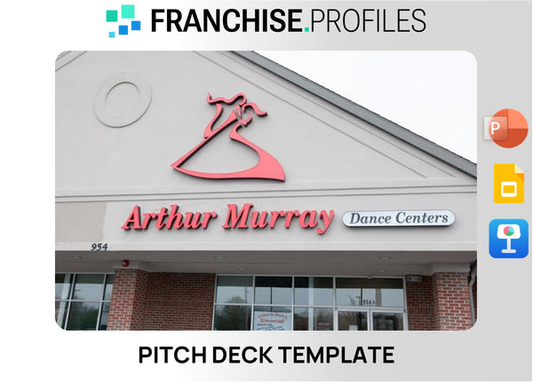 Arthur Murray Dance Studio Franchise Pitch Deck Template