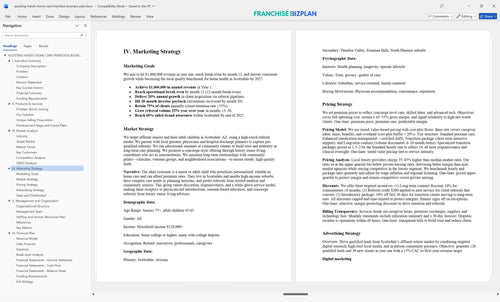 assisting hands home care franchise business plan 4