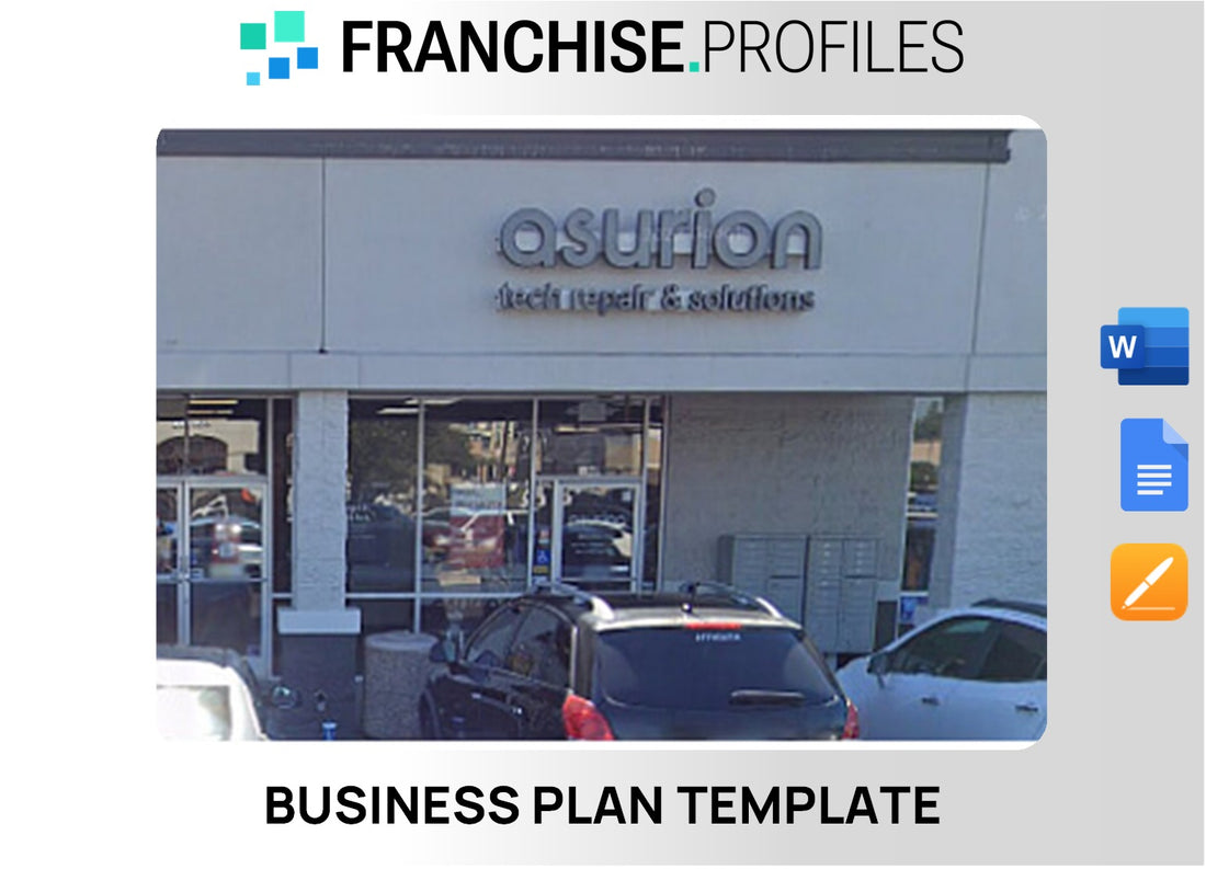 Asurion Tech Repair & Solutions Franchise Business Plan Template
