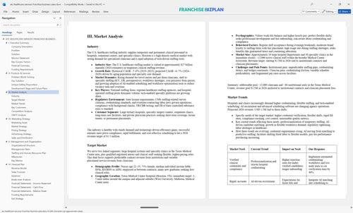 atc healthcare services franchise business plan 3