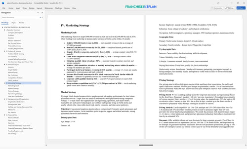 atwork franchise business plan 4