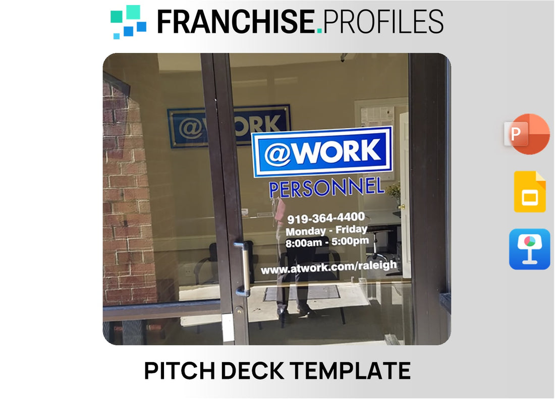 AtWork Franchise Pitch Deck Template
