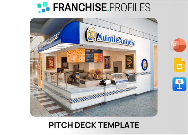 Auntie Anne's Franchise Pitch Deck Template