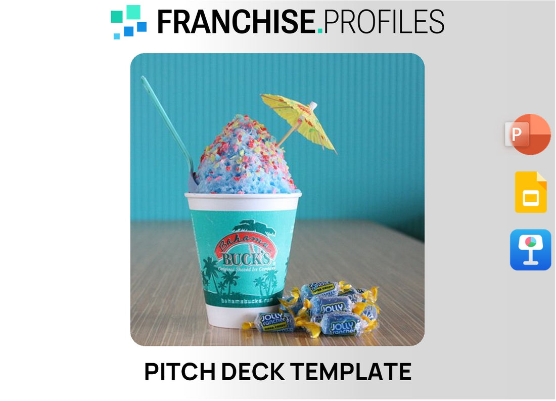 Bahama Buck's Original Shaved Ice Company Franchise Pitch Deck Template