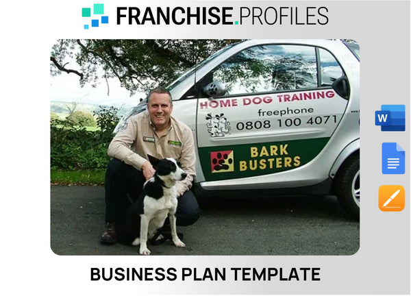 Bark Busters Franchise Business Plan Template