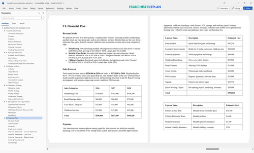barre3 franchise business plan 6