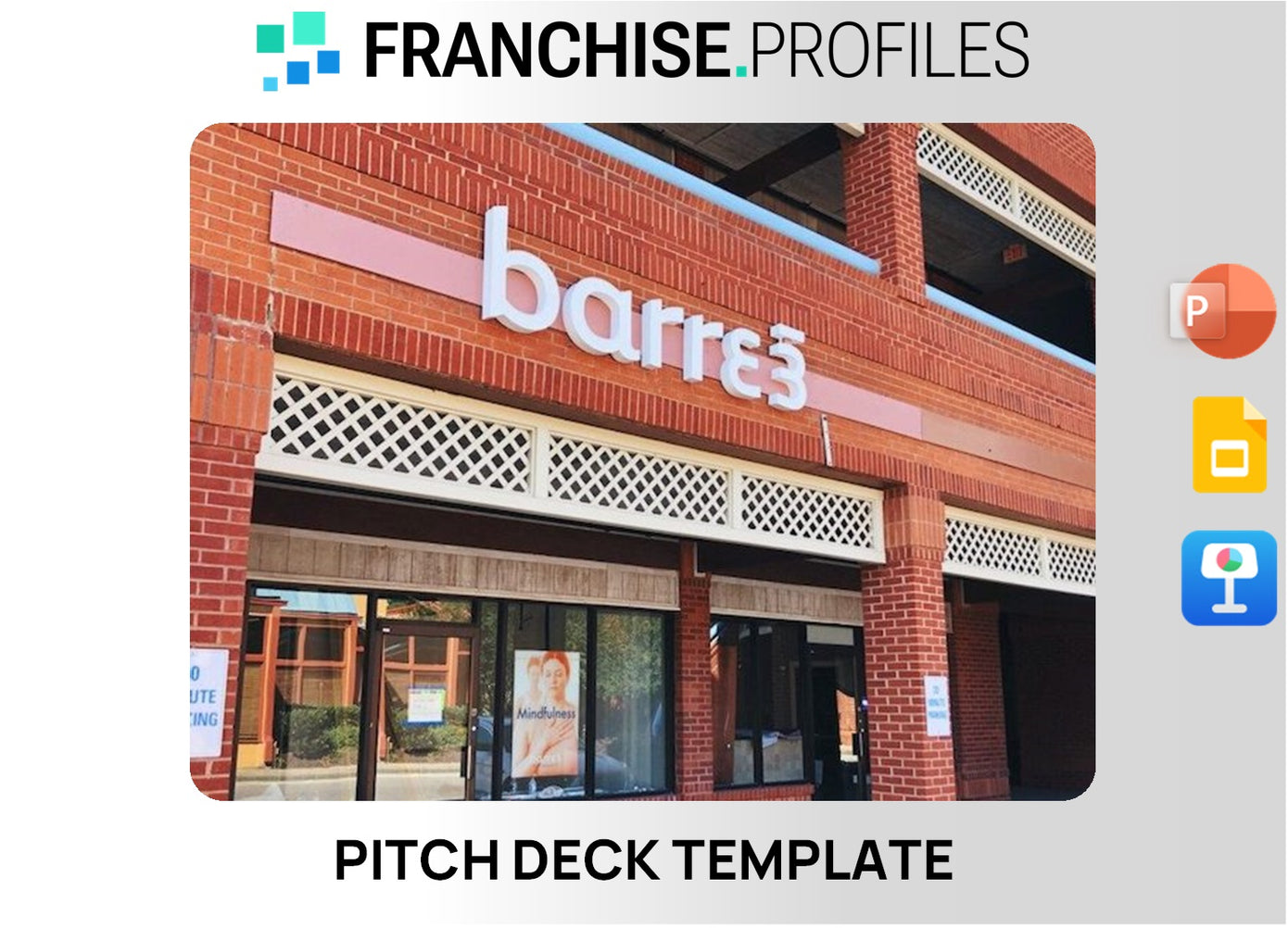 barre3 Franchise Pitch Deck Template