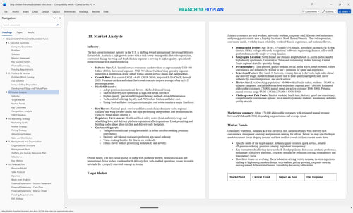 bbq chicken franchise business plan 3