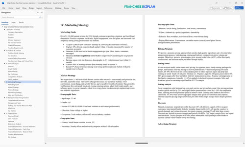 bbq chicken franchise business plan 4