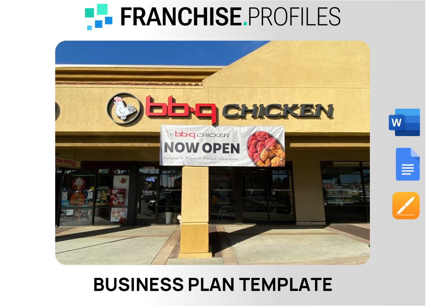 bb.q Chicken Franchise Business Plan Template
