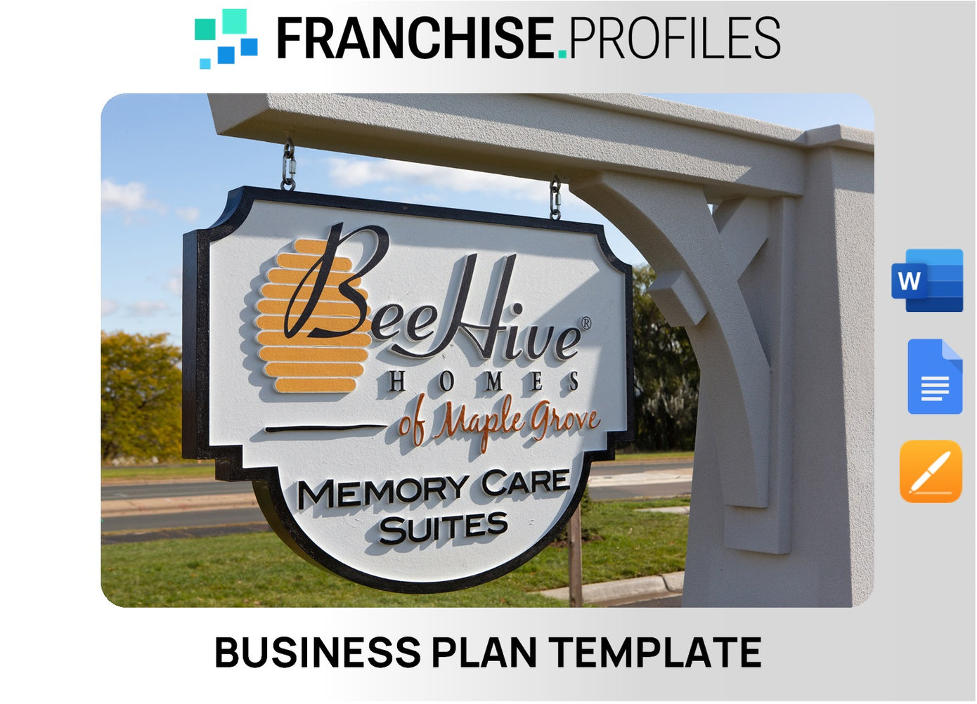BeeHive Homes Franchise Business Plan Template