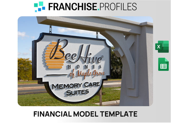BeeHive Homes Franchise Financial Model Template