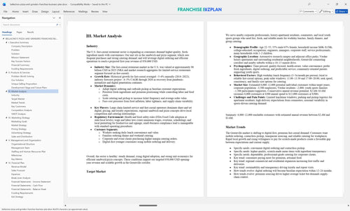 bellacinos pizza and grinders franchise business plan 3