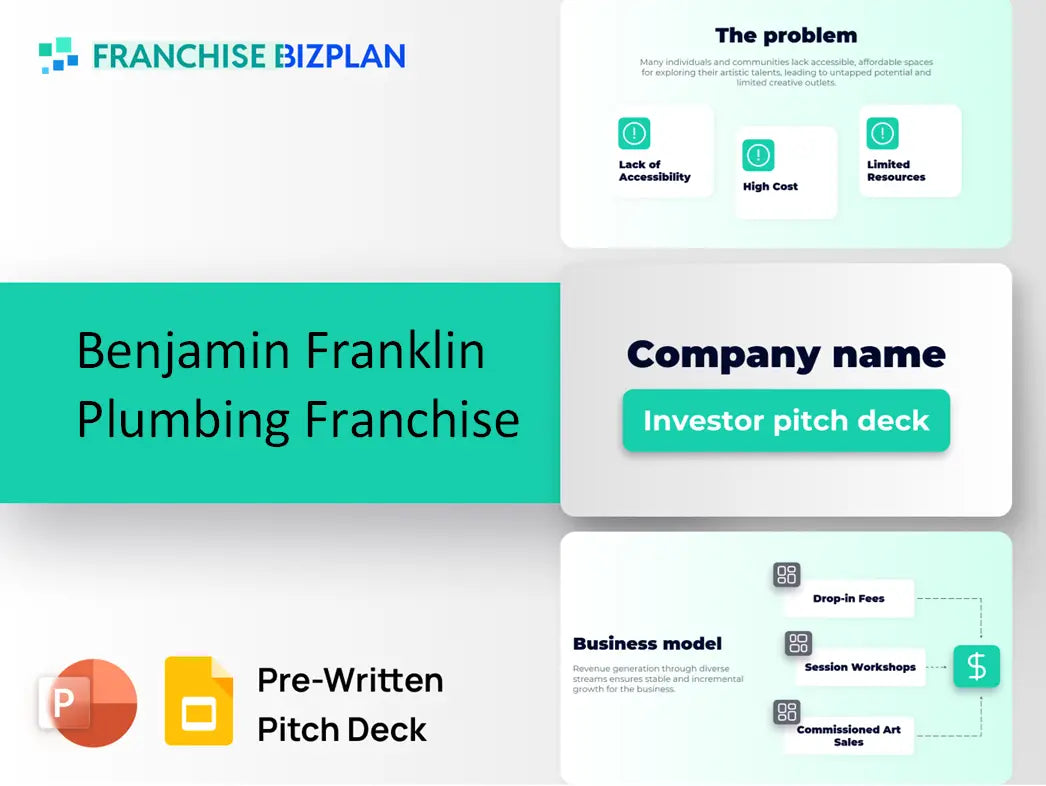 Benjamin Franklin Plumbing Franchise Investment Pitch Deck 2026