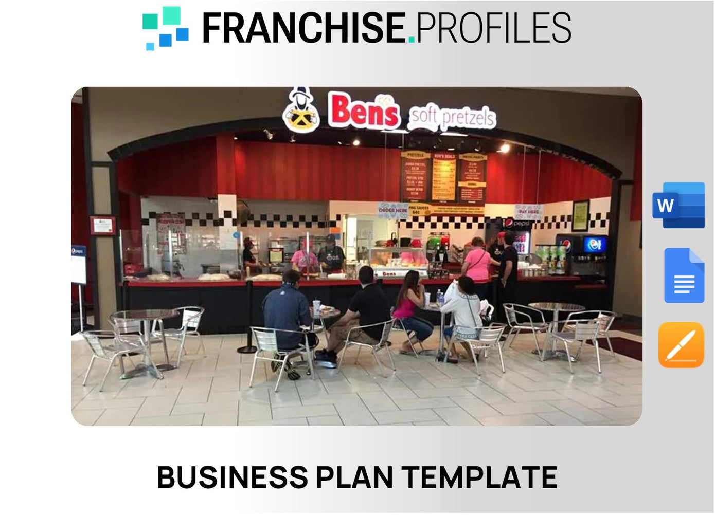 Ben's Soft Pretzels Franchise Business Plan Template