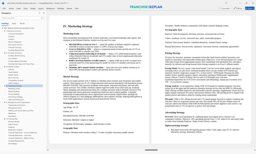 best brains franchise business plan 4