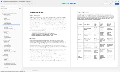 best western franchise business plan 2