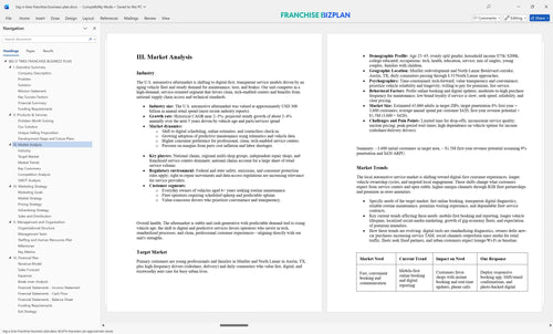 big o tires franchise business plan 3