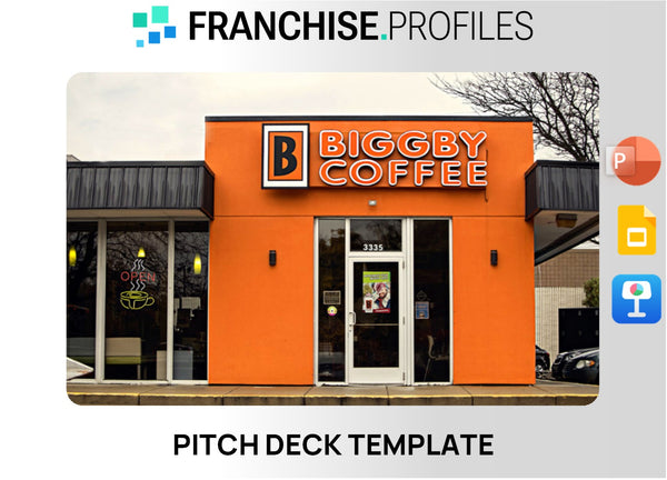 Biggby Coffee Franchise Pitch Deck Template