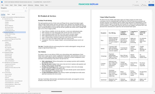 bimbo foods bakeries distribution franchise business plan 2