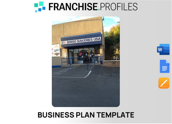 Bimbo Foods Bakeries Distribution Franchise Business Plan Template