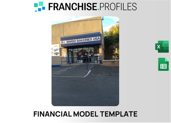 Bimbo Foods Bakeries Distribution Franchise Financial Model Template