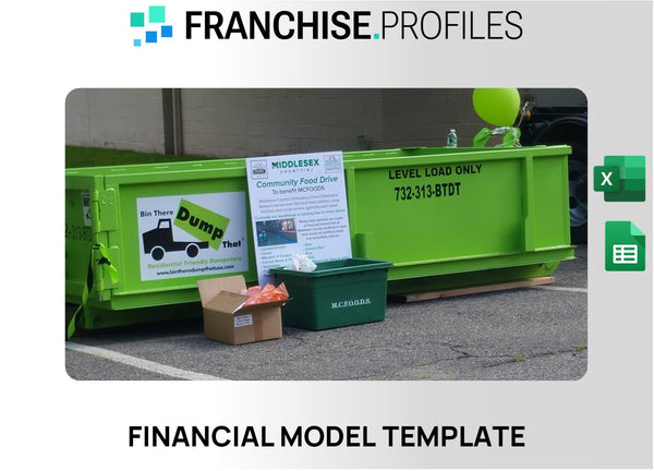 Bin There Dump That Franchise Financial Model Template