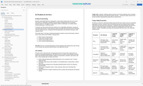 black bear diner franchise business plan 2