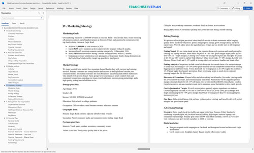 black bear diner franchise business plan 4
