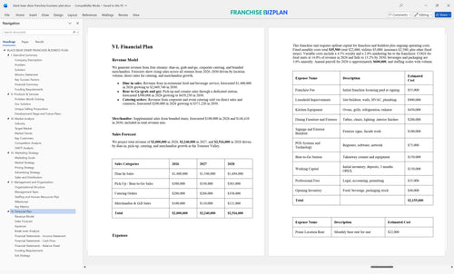 black bear diner franchise business plan 6