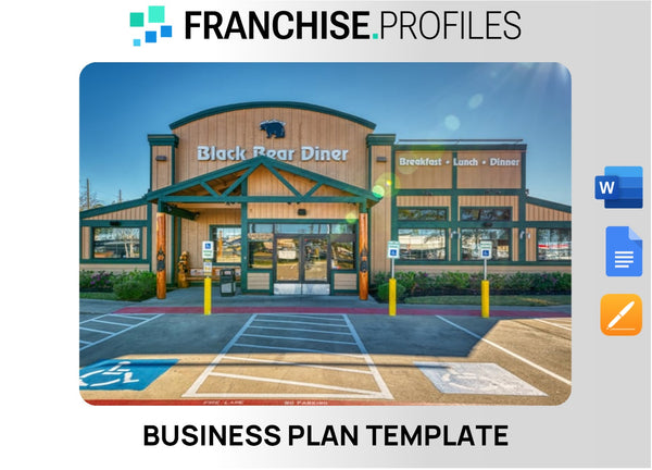 Black Bear Diner Franchise Business Plan Template