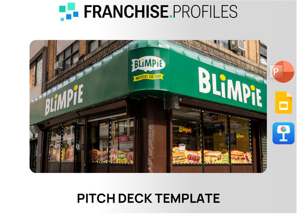 Blimpie Franchise Pitch Deck Template