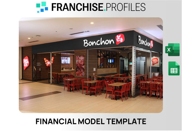 Bonchon Franchise Financial Model Template