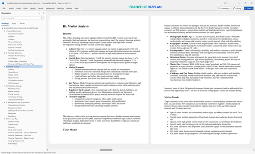 boulder designs franchise business plan 3
