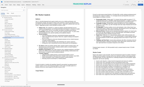 brain balance franchise business plan 3