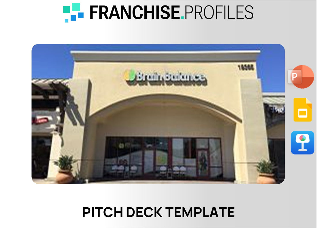 Brain Balance Franchise Pitch Deck Template