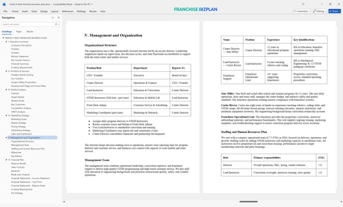 bricks 4 kidz franchise business plan 5