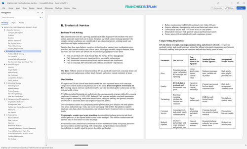 brightstar care franchise business plan 2