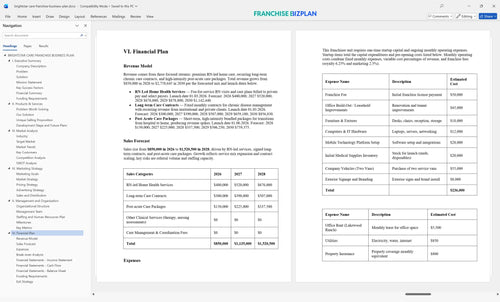 brightstar care franchise business plan 6